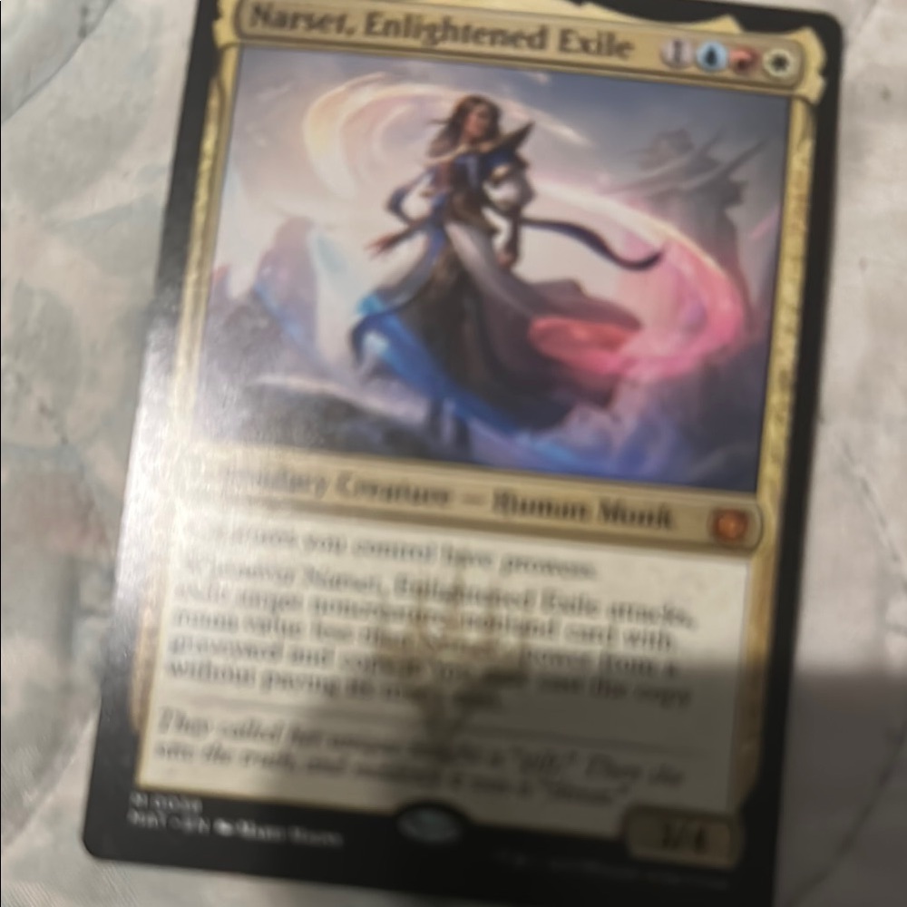 Magic: The Gathering Narset, Enlightened Exile Card